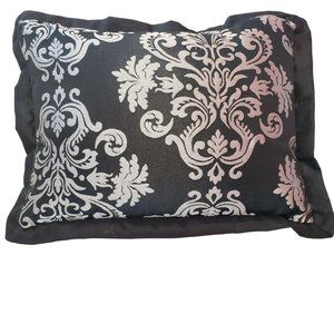 Homestyles Accent Pillow with floral decal